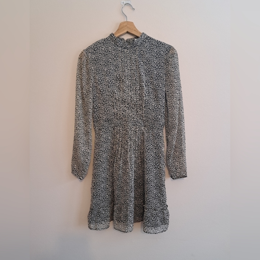 TOPSHOP Blk & Wht Dress Sz 2